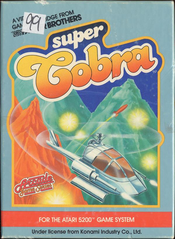 Super Cobra (1983) (Parker Bros) Box Scan - Front